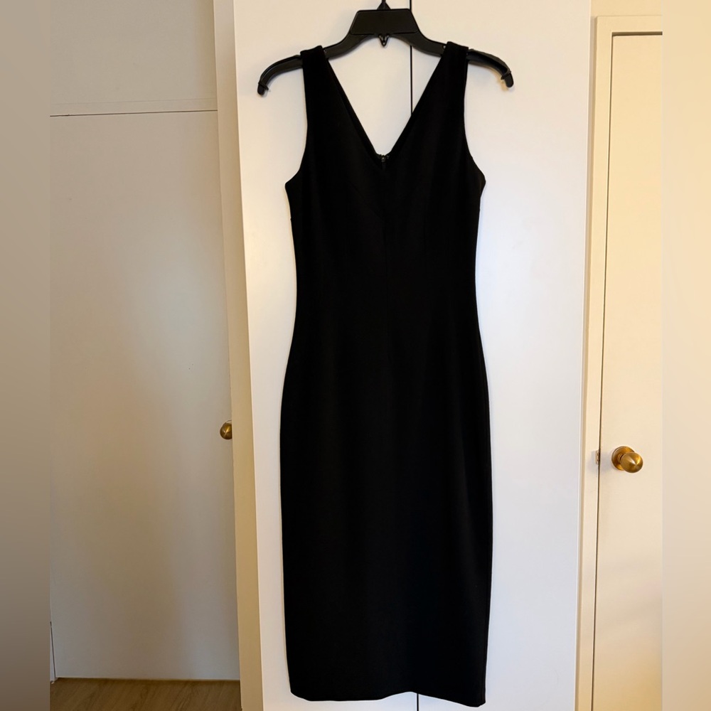 Dolce & Gabbana Vintage Black Wool Sheath Dress | Made in Italy | IT 40 (US 2–4)